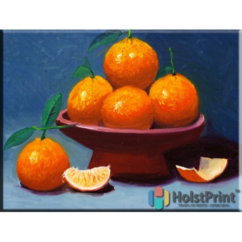 Картина апельсины, , 168.00 грн., STL777016, , Картины Натюрморт (Репродукции картин)